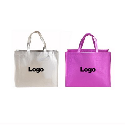 Metallic Non-woven Totes Bags