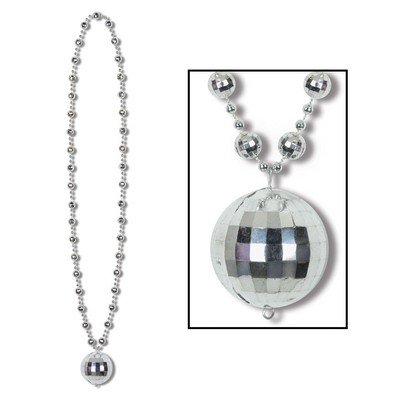 Disco Ball Beads w/ Disco Ball Medallion