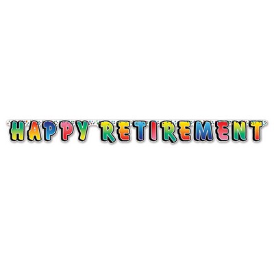 Happy Retirement Streamer