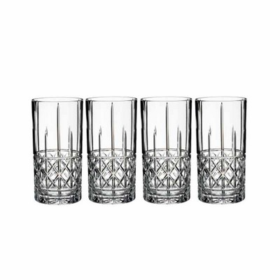 Waterford BRADY HIBALL 15 OZ SET/4