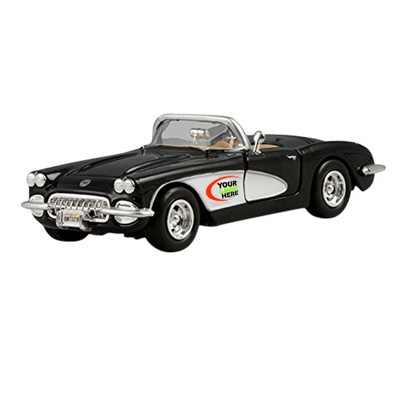 7"x2-1/2"x3" 1959 Chevy® Corvette Die Cast Car with Full Color Graphics (u)