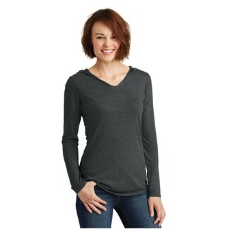 District® Ladies' Perfect Tri® Long Sleeve Hoodie