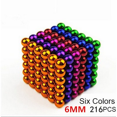 6 mm Six Colors Magnet Balls