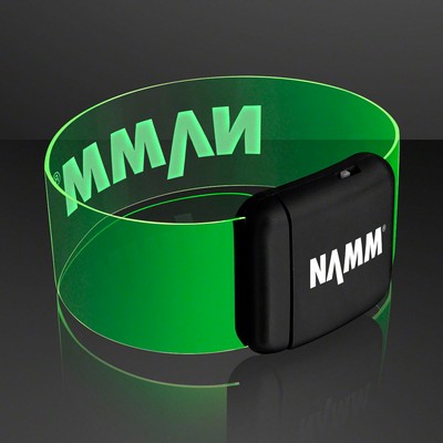 Cosmic Green LED Neon Bracelets - Domestic Print