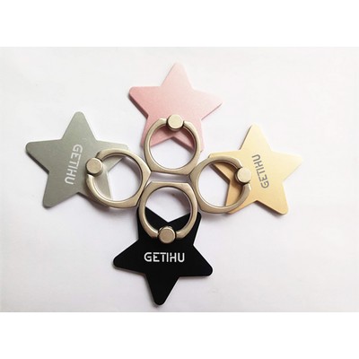 Star Shape Phone Stand Ring