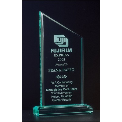 Zenith Series 3/4" Thick Jade Acrylic Award (4.75"x 6.75")