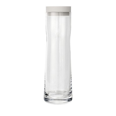 Blomus Splash Water Carafe w/Moonbeam Cream Lid