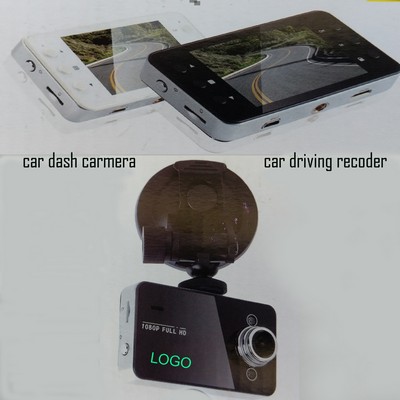 Rectangular Car Dash HD Camera