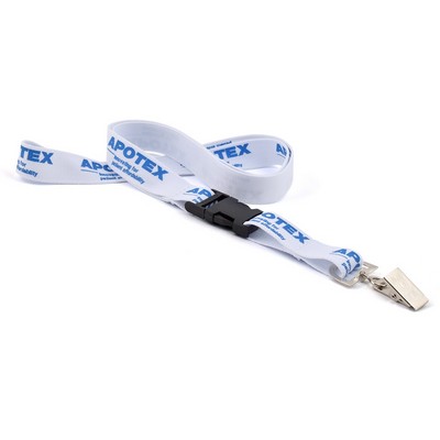 Tradeshow Classic Lanyard w/Detachable Buckle Combo