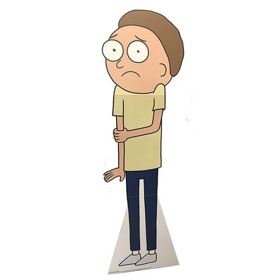 Rick and Morty Morty Cardboard Cutout Stand Up| Standee Picture Poster Photo Print 4 Feet Tall