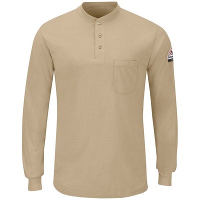 Bulwark® Men's FR Long Sleeve Lightweight Henley Shirt