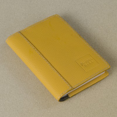 Leather Pocket Jotter (4.84"x3.74")