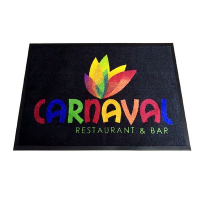 High-End Logo Mat 3X5(ft) In/Outdoor Commercial Grade with ANTI-Slip Feature