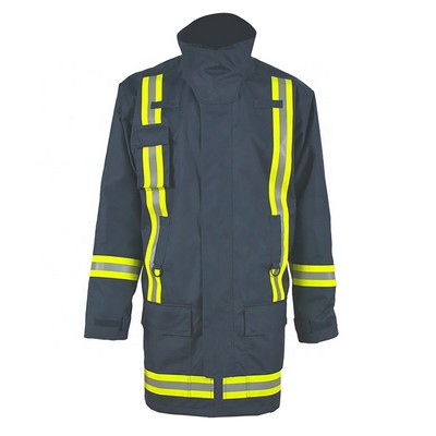 Hi-Vis Flame-Resistant Parka