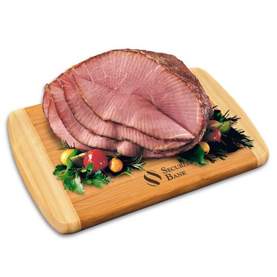 Spiral-Sliced Half Ham w/Cutting Board