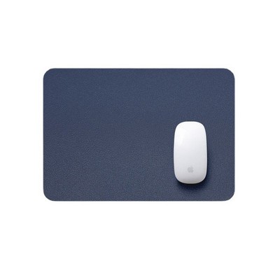 Plain PU Leather Mouse Pad