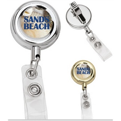 Metal Retractable Badge Holder