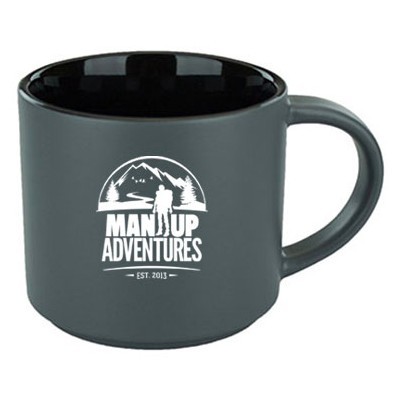 16 Oz. Norwich Coffee Mug w/Gloss Black Interior