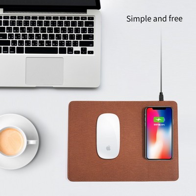 Wireless Charging Mouse Pad