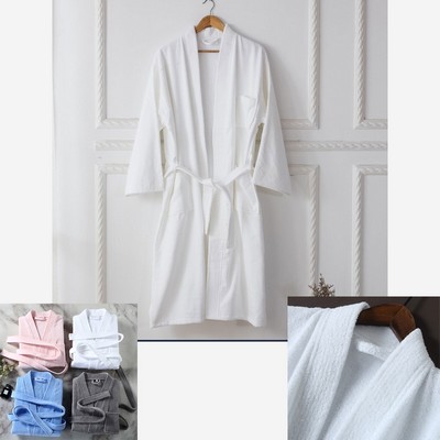 Spa Robe Unisex Hotel Bathrobe