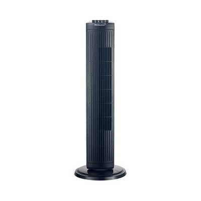 30'' Black Tower Fan