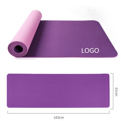 Double Layer TPE Yoga Fitness Mat