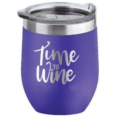 16 oz. Purple Stemless Wine Tumbler