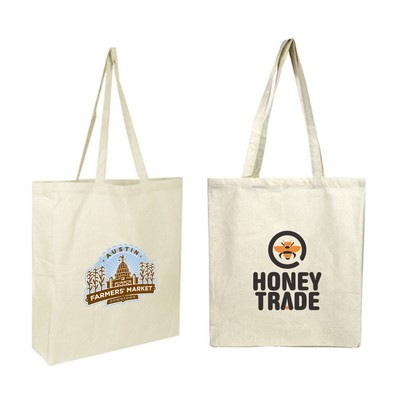 Traveler's Cotton Canvas Tote Bag