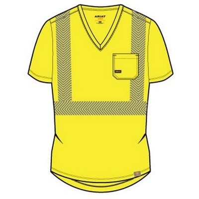 Rebar® Hi-Vis ANSI Short Sleeve Yellow T-Shirt