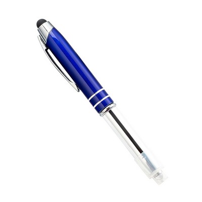 3-in-1 Stylus Pen with LED Flashlight