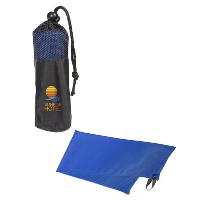 Microfiber Quick Dry & Cooling Towel in Mesh Pouch