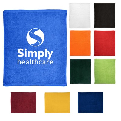 Hemmed Cotton Rally Towel (15" x 18")