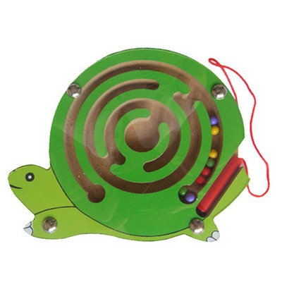 Wooden Maze Game Snail