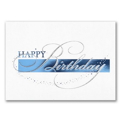 Birthday Star Treatment Card