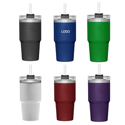 20 Oz. Travel Tumbler w/Straw Lid