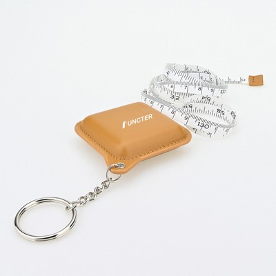 59 Inch PU Leather Square Body Measuring Tape