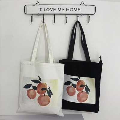 Sublimation 10 oz Poly Canvas Tote Bag -14" x 12"