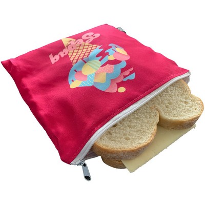 SnaXz Reusable Sandwich Bag (8"x 8"x 0.5")