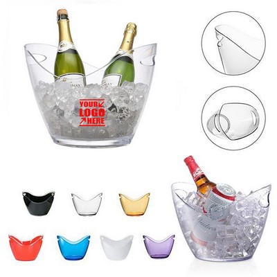 4L Clear Champagne Ice Bucket