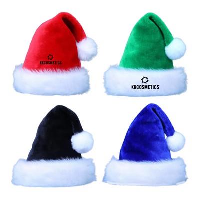 Plush Christmas Santa Hat