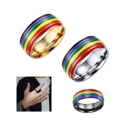 Rainbow Pride Ring