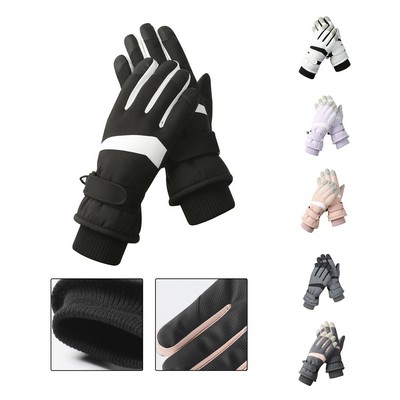 Women Size Outdoor Riding Heavy Gloves