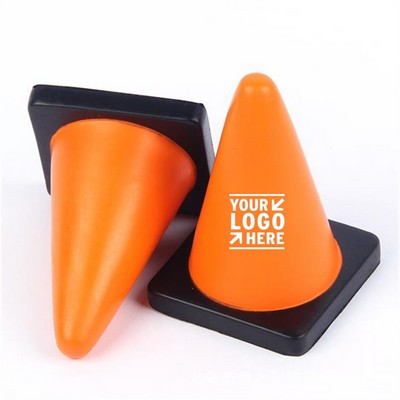 Barricade Cone PU Stress Balls