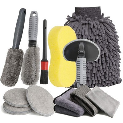 Microfiber Car Cleaning Tools Set