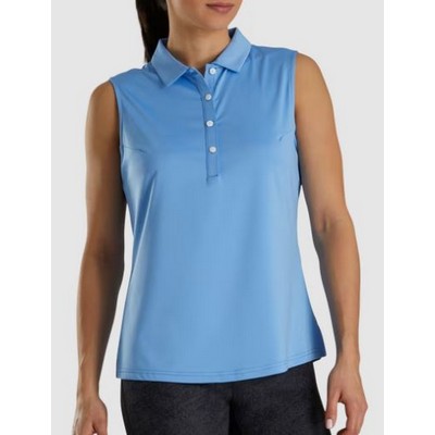 FootJoy® Women's Solid Lisle Sleeveless Shirt