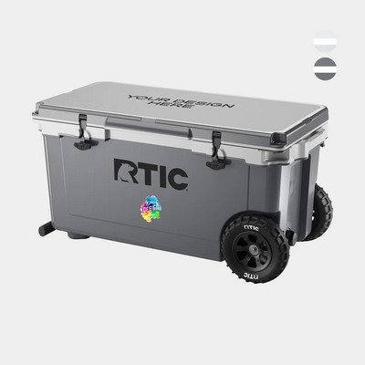 72 QT RTIC® Insulated Ultra-Light Wheeled Hard Cooler Ice Chest 36.75" x 18.75"