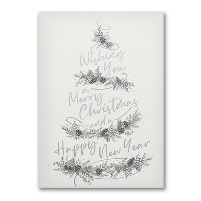 Merry Wishes Christmas Folder