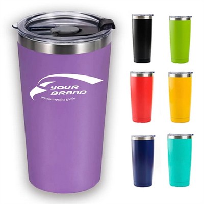 Vacuum Insulated Double Wall Stainless Steel Tumbler 20 OZ