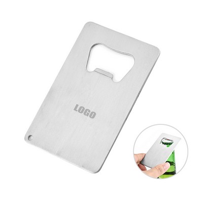 Square Shaped Bottle Opener