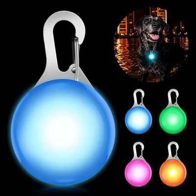 Led Flashing Light Pet Collar Pendant